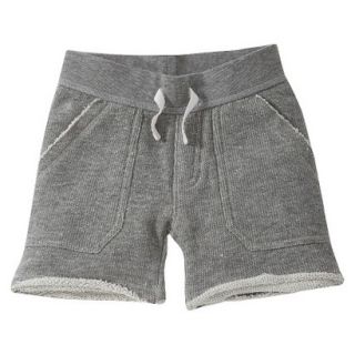 Burts Bees Baby Infant Boys Terry Board Short   Heather Grey 12 M
