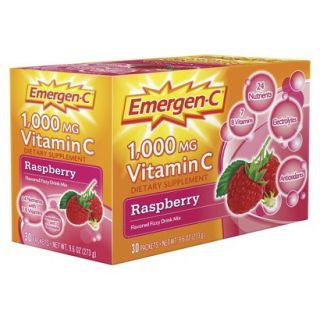 Emergen C Dietry Supplement   Raspberry ( 30 Count)