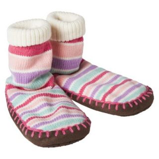 Circo Infant Girls Slipper Sock   Pastel 0 3 M