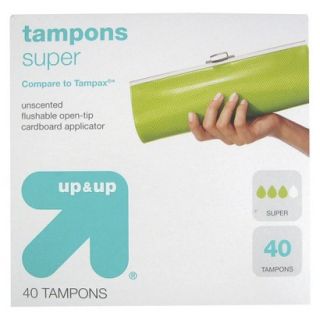 up & up Unscented Super Tampons 40 pk.