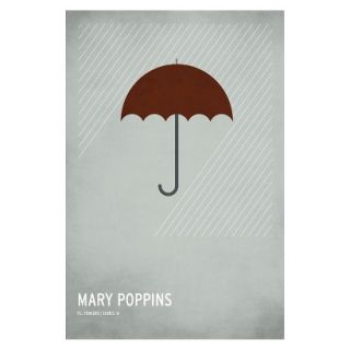 Mary Poppins Unframed Wall Canvas