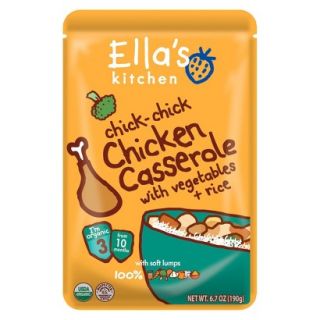 Ellas Kitchen Baby Entree Chicken Casserole 6.7 oz.