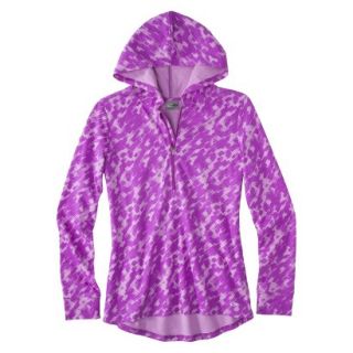 C9 by Champion Womens Run Hooded Pullover   Purple Reef XS