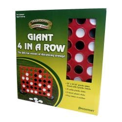 Giant Garden Four in a row Game With Super sized Plastic Playing Board