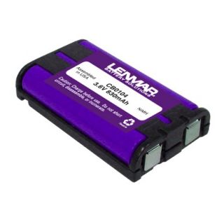 Lenmar CB0104 Replacement Battery for Panasonic HHR P104, HHR P104A, P P104
