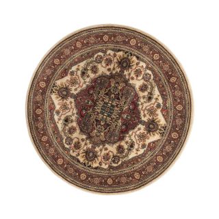 Loloi Stanley Round Rugs, Beige/rust