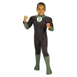 Boys Green Lantern Hal Jordan Jystice League Muscle Costume   Target Exclusive