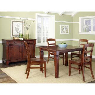 Home Styles The Aspen Collection 5 Piece Dining Set Brown Size 5 Piece Sets