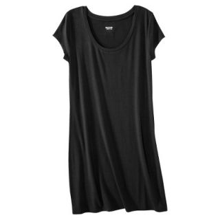Mossimo Supply Co. Juniors T Shirt Dress   Black L