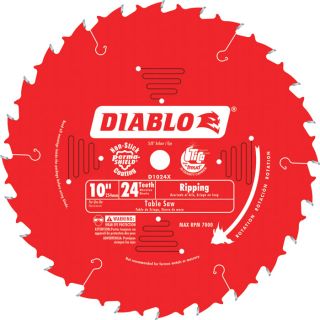 Diablo General Purpose Circular Saw Blade   10 Inch, 40 Tooth, For Crosscuts &