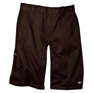 Dickies Mens 13 Loose Fit Multi Pocket Work Shorts   Dark Brown 44