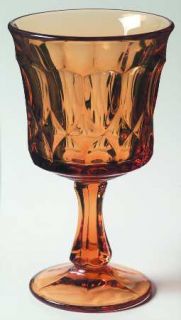 Noritake Perspective Amber Water Goblet   Amber