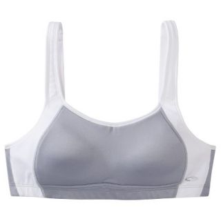 C9 by Champion Womens High Support Bra with Convertible Straps   Rain Cloud 38D