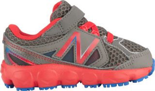 Infants/Toddlers New Balance KV750v3   Grey/Red Sneakers