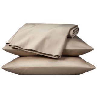 Fieldcrest Luxury 800 Thread Count Fitted Sheet   King (Taupe)