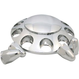 Trux Accessories Front Hubcap   Includes Nut Covers, Model THUB FRP33