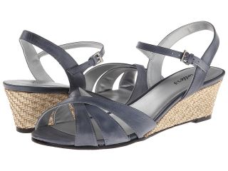 Trotters Mickey Womens Wedge Shoes (Pewter)