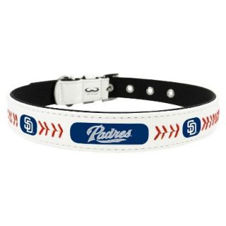 San Diego Padres Classic Leather Large Baseball Collar