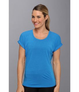 Soybu Teardrop Tee Womens Short Sleeve Pullover (Blue)