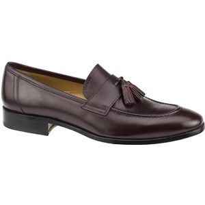 Johnston & Murphy Mens Kimball Tassel Burgundy Shoes, Size 8 M   15 1083