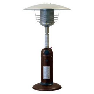 Portable Bronze Gold Hammered Finish Heater