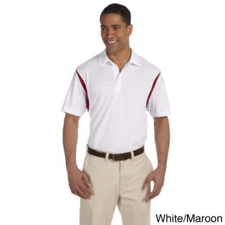 Harriton Mens Back Blocked Micro pique Polo Shirt Multi Size XXL