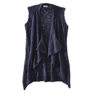 Mossimo Supply Co. Juniors Knit Vest   Navy M(7 9)