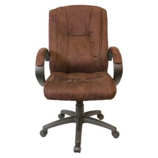Office Chair Padded Microfiber Fabric Executive Chair
