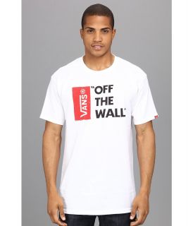 Vans Off The Wall Tee Mens T Shirt (White)