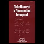 Clinical Research in Pharmaceutical Development