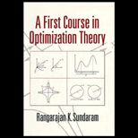 First Course in Optimization Theory