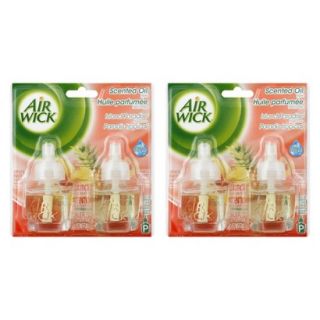 AIR WICK Scented Oils   ISLAND PARADISE, 1.35 Ounces, 2 Pack