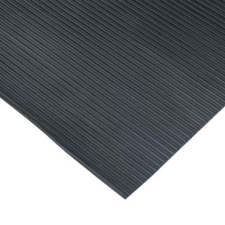Rubber cal ???ramp cleat??? Traction Mats ??? 1/8 inch X 3ft. Wide Rubber Runners ??? Black ??? Offered In 7 Lengths