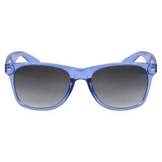 Squared Sunglasses   Neon Blue