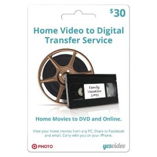 YesVideo Reel Gift Card   $30