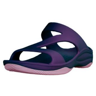 USADawgs Plum/Lilac Premium Womens Z SandalRubber Sole   6