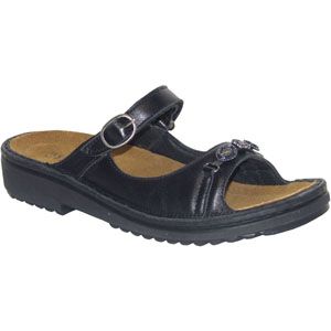 Naot Womens Kyra Midnight Black Sandals, Size 38 M   63006 032