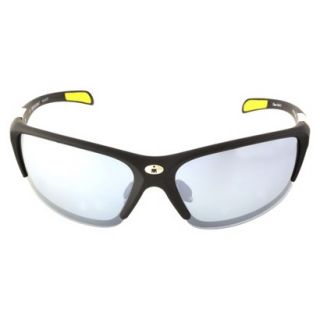 IRONMAN Wraparound Sport Sunglasses   Black/Yellow