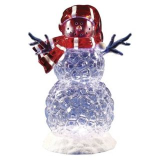 Roman LED Icy Snowman Decorative Holiday Figurine