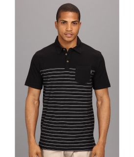 ONeill Digger Polo Mens Short Sleeve Pullover (Black)