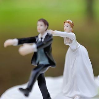 Dont Try to Break Away From Me Resin Figurine Wedding Cake Topper