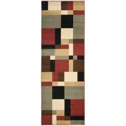 Porcello Waves Patchwork Rug (24 X 67)