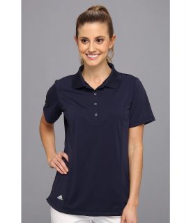 adidas Golf Solid Jersey Polo 14 Womens Short Sleeve Knit (Blue)