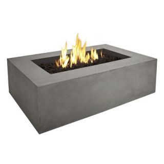 Real Flame Baltic Rectangle Fire Pit Table