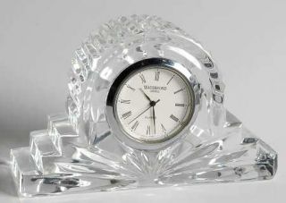 Waterford Wharton Clock Mantel   Cut, Giftware Clocks