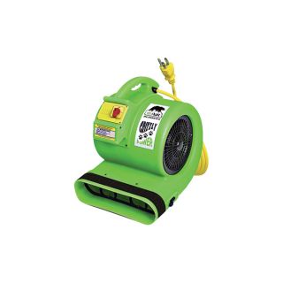B Air Grizzly Air Mover / Floor & Carpet Dryer   1 HP, Safety Certified, Model