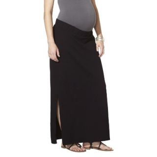 Liz Lange for Target Maternity Knit Maxi Skirt   Black M