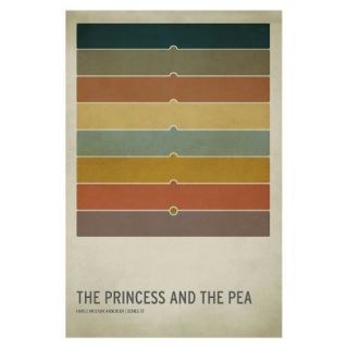 The Princess and Pea Unframed Wall Canvas