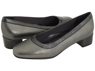 Trotters Dora Womens Slip on Dress Shoes (Pewter)