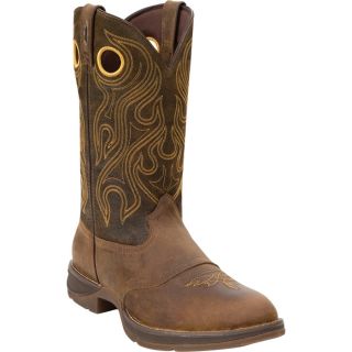 Durango Rebel 12 Inch Saddle Western Boot   Brown, Size 8, Model DB 5468